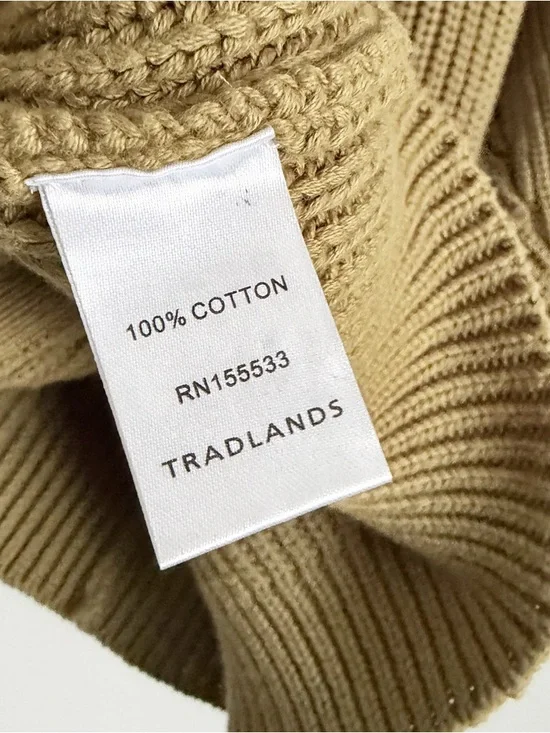 Tradlands Shelter Cardigan - Light Olive - Picture 3 of 9